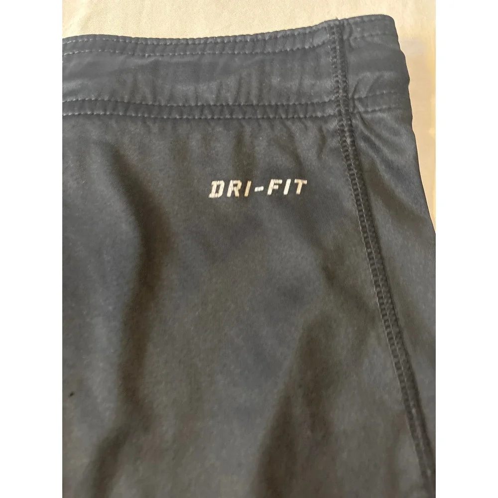Nike Dri-FIT Soccer Shorts Mens XL (34) Black Blue Knights‎ Training